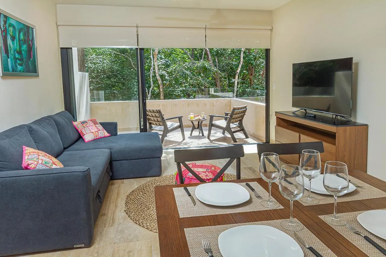 Daire Condominio Paramar Viva En Aldea Zama Tulum Meksika